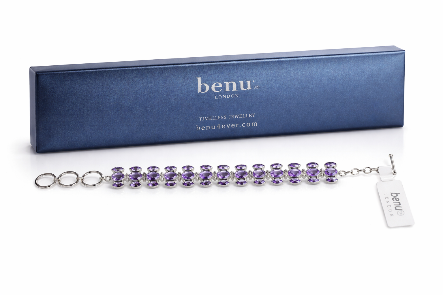 Handmade stering silver gemstone Bracelet