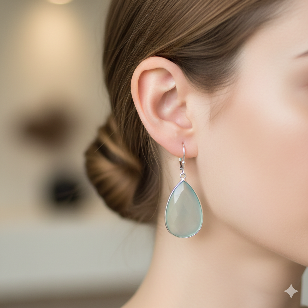 Sterling silver handmade earrings